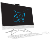 HP 24 AiO Ryzen 5-3500/8GB/512 White - 606131 - zdjęcie 3